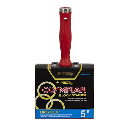 Arroworthy ArroWorthy Olympian 5 in. Flat Stain Brush 1095 5